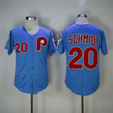 Philadelphia Phillies #20 Mike Schmidt Phillies 20 Blue Edition 1983 Retro