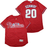Philadelphia Phillies #20 Mike Schmidt Phillies 20 Red Elite