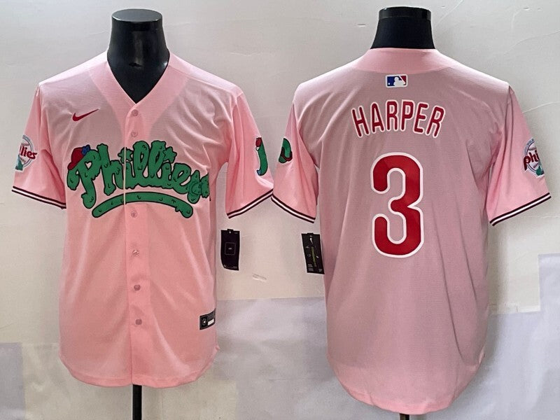 Philadelphia Phillies #3 Bryce Harper Phillies 4 Collaboration Style 2