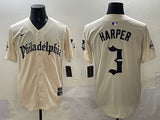 Philadelphia Phillies #3 Bryce Harper Phillies 5 Collaboration Style 3