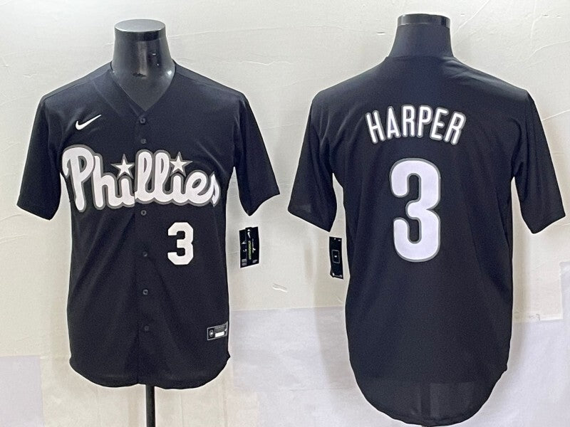 Philadelphia Phillies #3 Bryce Harper Phillies Special Edition Adult Style 1