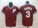 Philadelphia Phillies #3 Bryce Harper Retro Adult