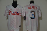 Philadelphia Phillies #3 Bryce Harper Style 2