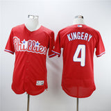 Philadelphia Phillies #4 Scott Kingery Phillies 4 Red Elite