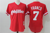 Philadelphia Phillies #7 Franco Cooperstown Mesh Throwback