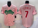 Philadelphia Phillies #7 Trea Turner Phillies 4 Collaboration Style 2