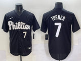 Philadelphia Phillies #7 Trea Turner Phillies Black Special Edition Adult Style 1