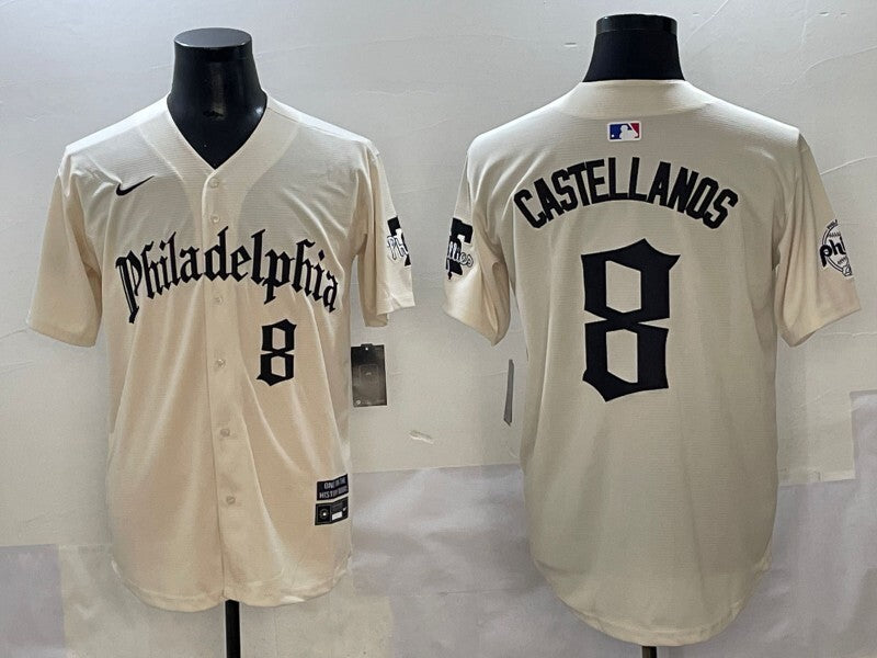 Philadelphia Phillies #8 Nick Castellanos Phillies 5 Collaboration Style 2