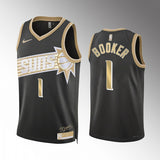 Phoenix Suns #1 Devin Booker 2024 NBA Select Series Black Style 1