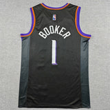 Phoenix Suns #1 Devin Booker 26 Suns 1 Black Style 3