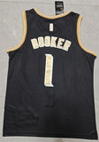 Phoenix Suns #1 booker 2425 jersey blackgold Style 1