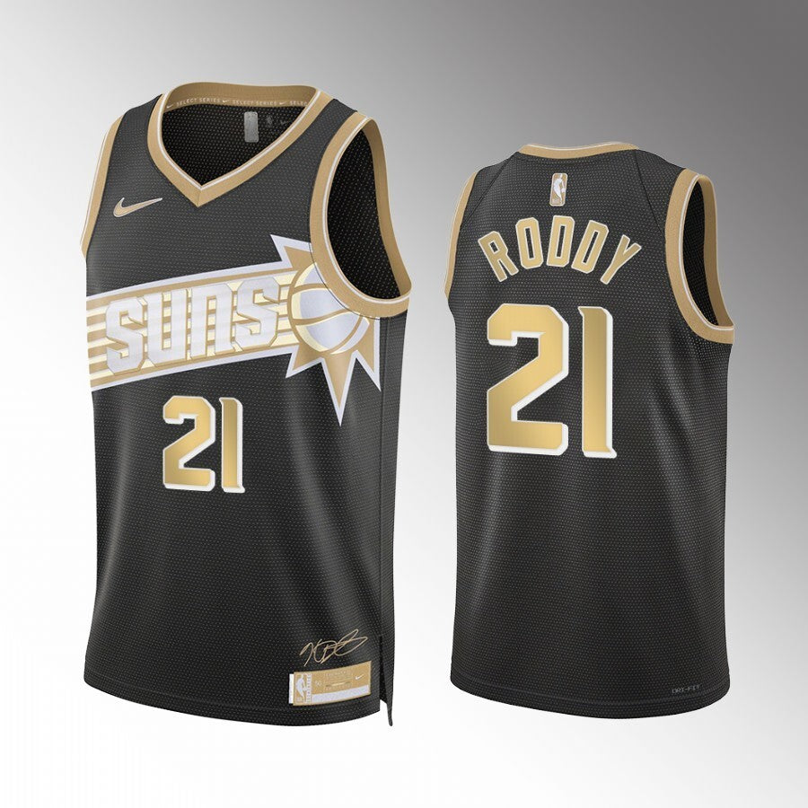 Phoenix Suns #21 David Roddy 2024 NBA Select Series Black Style 2