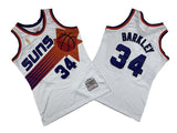Phoenix Suns #34 Charles Barkley Suns 34 # White 92-93 Season Mitchell Retro Jersey --. Barkley Style 1