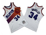 Phoenix Suns #34 Charles Barkley Suns 34 # White 92-93 Season Mitchell Retro Jersey --. Barkley Style 2