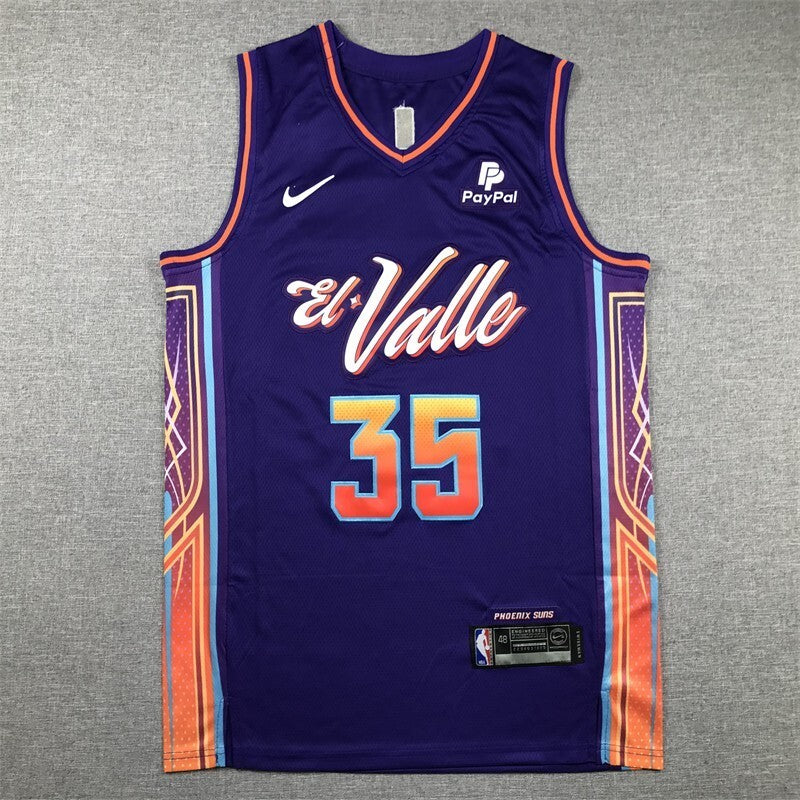 Phoenix Suns #35 Kevin Durant Suns 35 Edition Purple City s-xxl Style 2