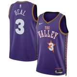 Phoenix Suns #3 Bradley Beal Unisex 202425 Swingman Player Jersey - City Edition - Purple