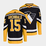 Pittsburgh Penguins #15 josh-archibald-black-2022reverse-retro-2.0-authentic-primegreen-jersey