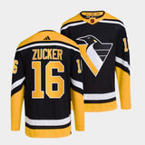 Pittsburgh Penguins #16 jason-zucker-black-2022reverse-retro-2.0-authentic-primegreen-jersey