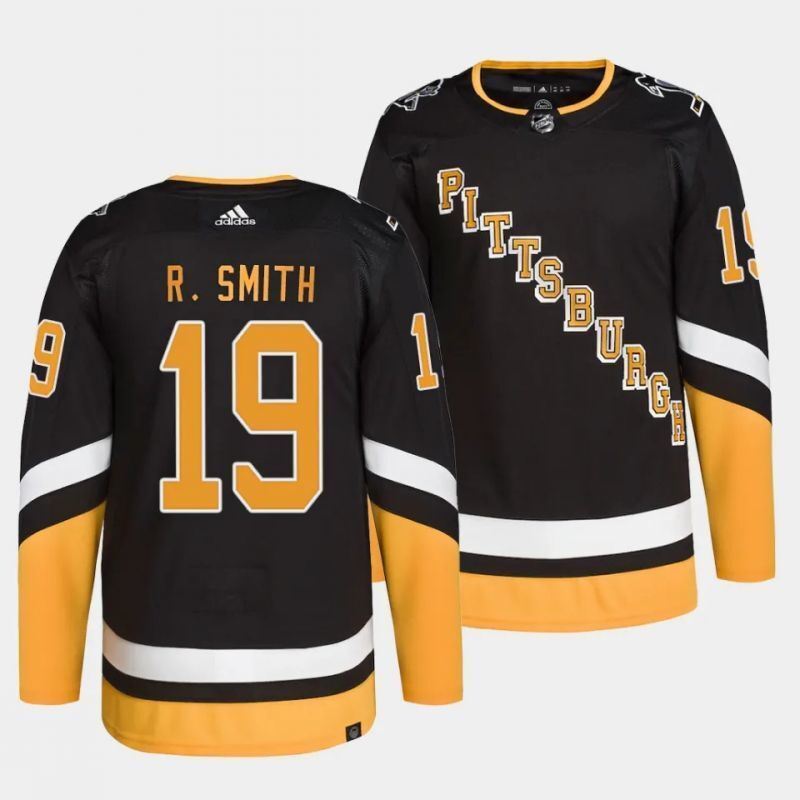 Pittsburgh Penguins #19 reilly smith alternate authentic pro primegreen black jersey