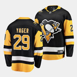Pittsburgh Penguins #29 Brayden Yager Home Black Jersey 2023 NHL Draft