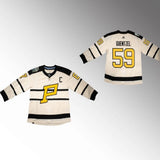 Pittsburgh Penguins #59 Jake Guentzel 2023 Winter Classic Primegreen Cream Jersey