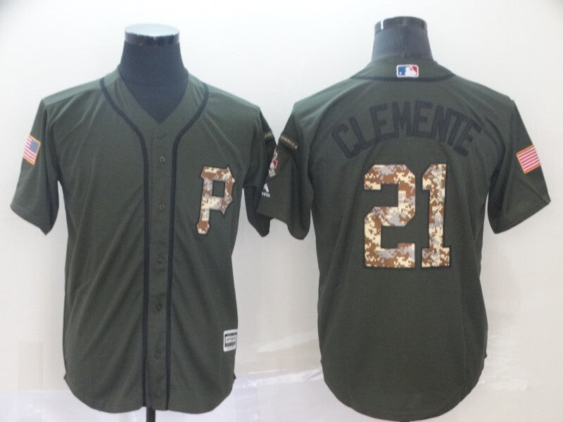 Pittsburgh Pirates #21 Roberto Clemente Fan Edition 1