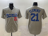 Pittsburgh Pirates #21 Roberto Clemente Pirates Retro Adult Style 3