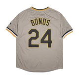 Pittsburgh Pirates #24 Barry Bonds Style 4