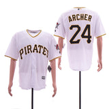 Pittsburgh Pirates #24 Chris Archer Style 2