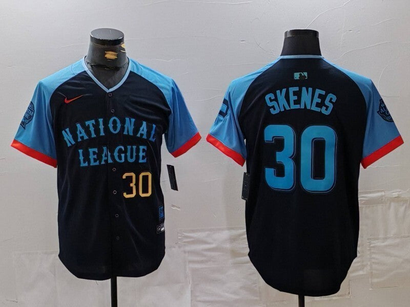 Pittsburgh Pirates #30 Paul Skenes Pirates 24 All-Star Style 4