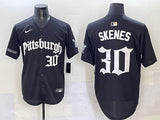 Pittsburgh Pirates #30 Paul Skenes Pirates 5 Collaboration Style 1