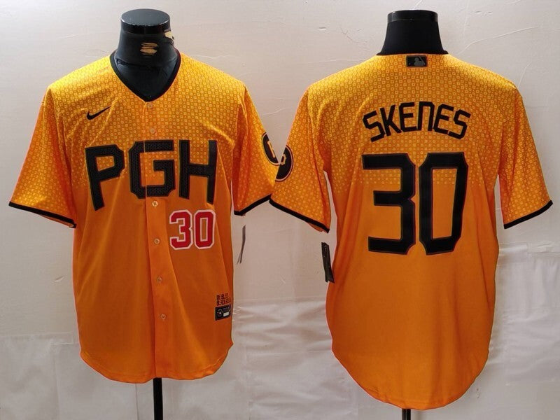 Pittsburgh Pirates #30 Paul Skenes Pirates City Adult Style 4