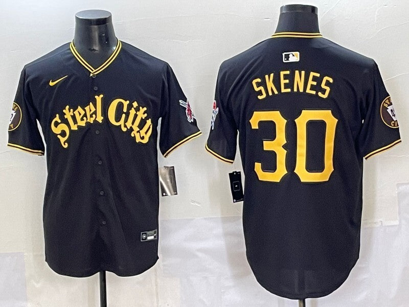 Pittsburgh Pirates #30 Paul Skenes Pirates Special Edition Style 2