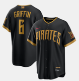 Pittsburgh Pirates #6 Konnor Griffin Black Pirates Special V2
