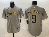 Pittsburgh Pirates #9 Bill Mazeroski Pirates Adult Style 2