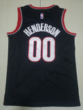 Portland Trail Blazers #00 Scoot Henderson Trail Blazers 00 Black S-XXL Style 1