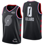 Portland Trail Blazers #0 Damian Lillard 19 All-Star Trail Blazers 0 Black