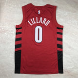 Portland Trail Blazers #0 Damian Lillard Hot Press Trail Blazers 0 Red s-xxl Style 3