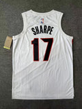 Portland Trail Blazers #17 Shaedon Sharpe 26 Season Trail Blazers Team White Style 1