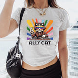 Pride ally shirt Lesbian Babytee Sapphic Baby tee lgbt baby tee queer baby tee wlw funny babytee sapphic babytees