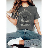 Probably Reading about Dragons Shirt, Dragon Shirt, bookish shirt, Booktok, librarian gift, Book lover, Dragon Lover