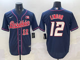 Puerto Rico #12 Francisco Lindor Puerto Rico Collaboration Style 1
