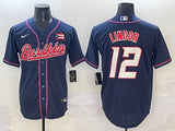 Puerto Rico #12 Francisco Lindor Puerto Rico Collaboration Style 3