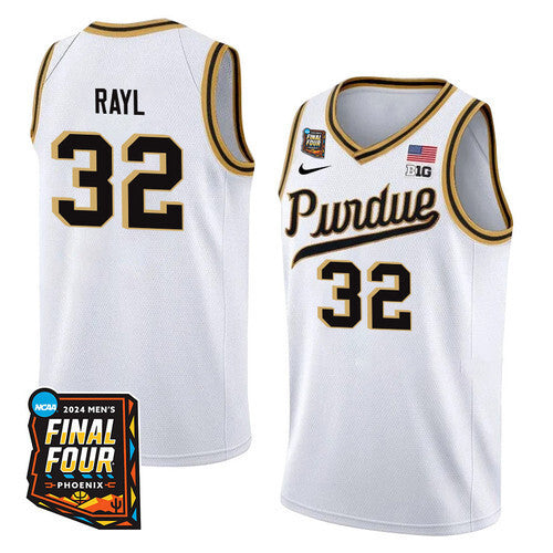 Purdue Boilermakers #32 Jace Rayl 2024 Men's Final Four