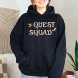 Quest Squad Shirt, Fourth Wing Shirt, Onyx Storm Book Inspired Tee, Fantasy Reader Gift, Novel T Shirt, Unisex Sweater Pullover Tee