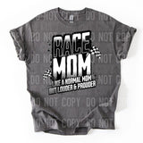 Race Mom DTF Transfers - THIS IS NOT A SHIRT