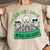 Radiate Love Radiology Patrick's Day Shirt, Radiology St Patricks day Shirt Best Price