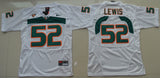 Ray Lewis 52 Youth White