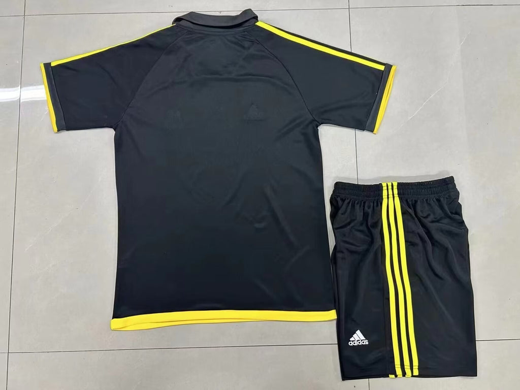 Real Madrid 98-00 Real Madrid Black Retro Style 1