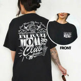 Retro Tattoos Are Trashy Shirt 2-side, Funny Sayings Funny Gift For Tattoos Lover, Oversized Women's Tops Tee Sweatshirt Hoodie Cotton Womenswearstyle{n002}2